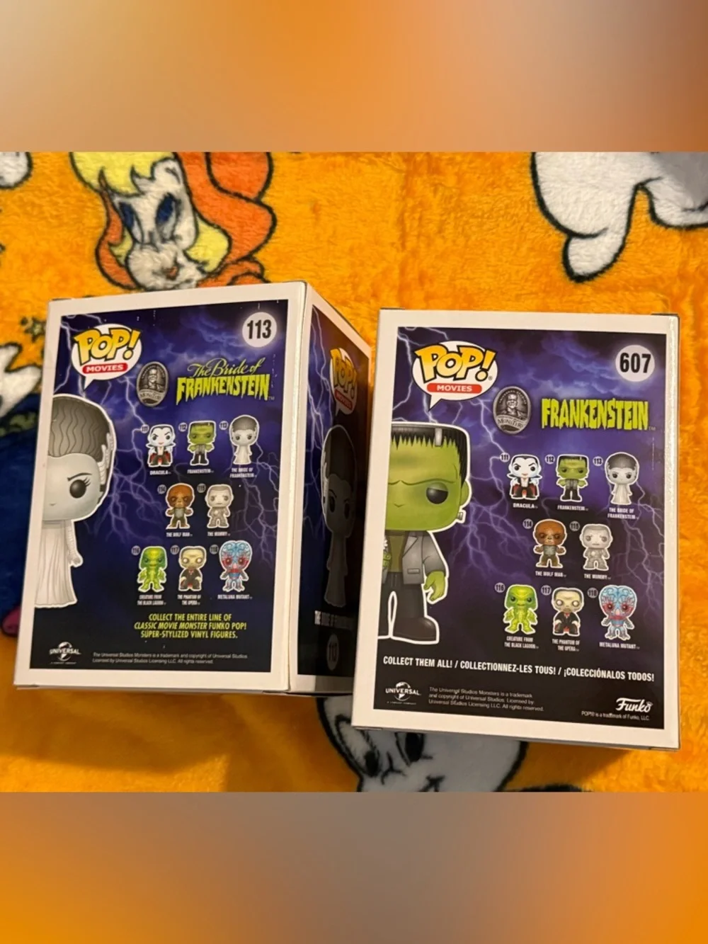 Funko Pop! Monsters Frankenstein & Bride Vinyl Figures - Green - Picture 2 of 4